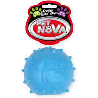 Produktbild von PET NOVA Hundespielzeug Leckerlieball mit Minz-Aroma Blau 6,5cm