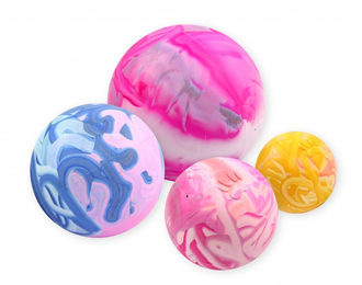 Pet Nova Hundespielzeug Saturn Gummiball mit Vanille Aroma bunt Größe L – Bild 1 von 2