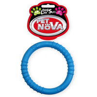 Produktbild von Pet Nova Hundespielzeug Superdental Ringo Kauspielzeug mit Minz-Aroma Blau 9,5cm