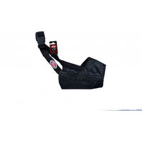 Produktbild von PET NOVA Nylon Maulkorb für Hunde Größe M Schwarz 27cm mit 24-44cm Gurt