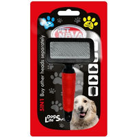 Produktbild von Pet Nova Professionelle 5in1 Fellpflege Bürste mit Ersatzdüse Größe M