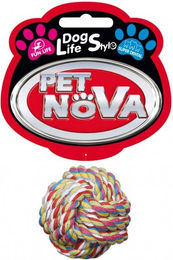 PET NOVA Superdental Ball-Baumwollseil Hund 5 cm – Bild 1 von 1