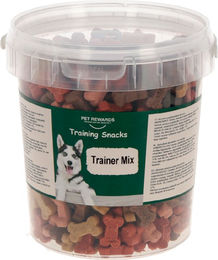 Pet Rewards Belohnungssnacks Trainer Mix mit Huhn Lamm Pansen und Lachs 500 g - 500 g – Bild 1 von 2
