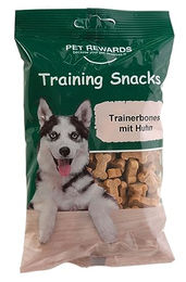 Pet Rewards Trainerbones Belohnungssnack mit Huhn für erwachsene Hunde 200g - 200 g – Bild 1 von 2