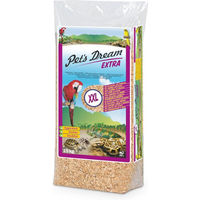 Produktbild von Pet's Dream Chipsi Extra XXL Buchenholz Einstreu für Nager Vögel und Reptilien 15 kg - 15 kg