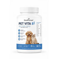Produktbild von PET VIOLET PET VITA B+ Vitamin-Komplex für Hunde und Katzen Adult 30 Tabletten für Haut, Fell, Energie und Vitalität