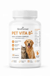 PET VIOLET PET VITA B+ Vitamin-Komplex für Hunde und Katzen Adult 30 Tabletten für Haut, Fell und Vitalität – Bild 1 von 1