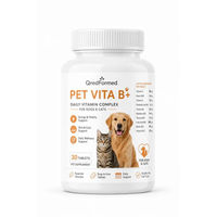 Produktbild von PET VIOLET PET VITA B+ Vitamin-Komplex für Hunde und Katzen Adult 30 Tabletten für Haut, Fell und Vitalität