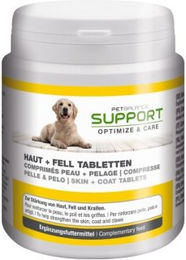 Produktbild von PetBalance Support Haut & Fell Tabletten mit Vitaminen 130g - 130 g