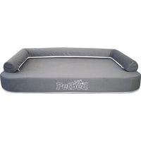 Produktbild von Petbed Orthopädisches Wasserbett für Hunde Grau S-M