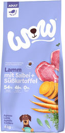 PetCo WOW Trockenfutter für Hunde Adult Lamm Getreidefrei mit hohem Fleischanteil 6kg - 6 kg – Bild 1 von 2