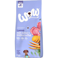 Produktbild von PetCo WOW Trockenfutter für Hunde Adult Lamm Getreidefrei mit hohem Fleischanteil 6kg - 6 kg