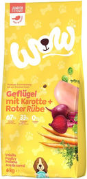 Produktbild von PetCo WOW Trockenfutter Junior Geflügel 6kg - 6 kg