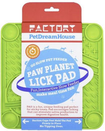 PetDreamHouse PAW Planet Schleckmatte aus Silikon in Grün – Bild 1 von 1