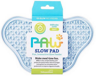 PetDreamHouse PAW Schleckmatte aus Silikon in Babyblau – Bild 1 von 1