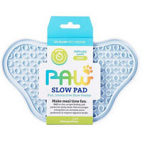 Produktbild von PetDreamHouse PAW Schleckmatte aus Silikon in Babyblau