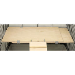 PETGARD Ausziehbare Holzetage FLEX-ED Natur 37 x 20 x 1,7 cm ausziehbar bis ca. 62,5 cm – Bild 1 von 1