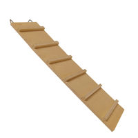 Produktbild von PETGARD Holztreppe für Käfige mit 6 Sprossen in Braun 42 x 12 cm