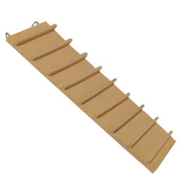PETGARD Holztreppe für Käfige mit 9 Sprossen Braun 85 x 18 cm – Bild 1 von 6