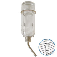 Produktbild von PETGARD Trinkflasche aus Glas für Kaninchen und Meerschweinchen mit Halterung 950 ml