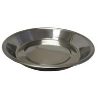 Produktbild von PETGARD Wassernapf für Katzen aus Edelstahl Silber 150 ml Durchmesser 13 cm - 150 ml