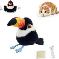 Produktbild von Petgravity Elektrisches Katzen-Jagdspielzeug Falken-Simulation mit beweglichen Flügeln und Katzenminze für alle Altersstufen