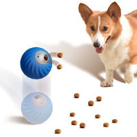Produktbild von Petgravity Intelligenzspielzeug Hundeleckerli-Ball aus Plüsch Blau für alle Altersstufen