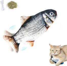 Petgravity Mini-Tanzfisch Spielzeug für Katzen aus Polyester in Bunt – Bild 1 von 1