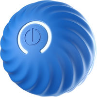Produktbild von Petgravity Smart Bouncy Ball Hundespielzeug Blau mit USB-C Wiederaufladbar für mittelgroße Hunde
