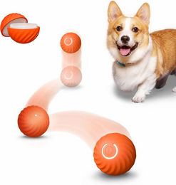 Petgravity Smart Sprungball für kleine Hunde in Orange – Bild 1 von 1