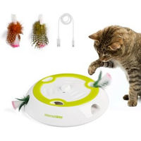 Produktbild von PetGreens All For Paws Interaktives Elektrisches Katzenspielzeug Hau den Maulwurf aus Kunststoff in Bunt