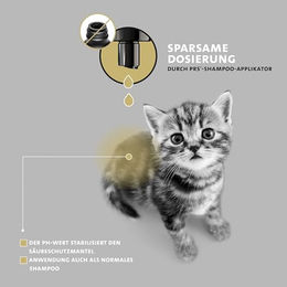 Peticare Anti-Parasiten Katzen-Shampoo gegen Milben und Flöhe zur Linderung von Juckreiz, 250 ml - 250 ml – Bild 1 von 6