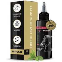 Produktbild von Peticare Anti-Parasiten Mittel für Pferde gegen Milben Flöhe und Pilze 250 ml - 250 ml