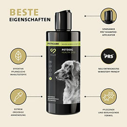 Peticare Anti-Parasiten Shampoo für Welpen gegen Milben und Flöhe 250g - 250 ml – Bild 1 von 6