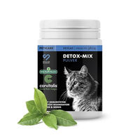 Produktbild von Peticare Detox Entgiftung Pulver für Katzen zur Unterstützung von Leber, Nieren und Magen-Darm mit Vitaminen (200 g)