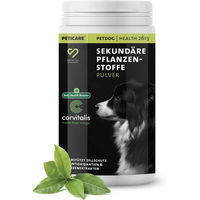 Produktbild von Peticare Ergänzungsfutter Pulver für Hunde zur Immunstärkung und Magen-Darm-Unterstützung 125g
