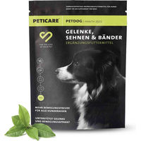 Produktbild von Peticare Gelenkpulver für Hunde hypoallergen mit MSM für alle Altersstufen 125g
