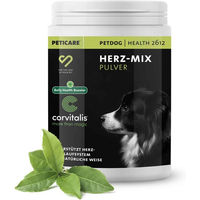 Produktbild von Peticare Herz & Kreislauf Pulver Nahrungsergänzung für Hunde 125g