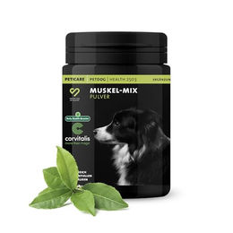Peticare Muskulatur & Aktiv Pulver für Hunde mit Kollagen und Aminosäuren zur Unterstützung des Muskelaufbaus 125 g - 125 g – Bild 1 von 7