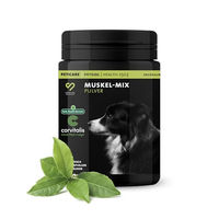 Produktbild von Peticare Muskulatur & Aktiv Pulver für Hunde mit Kollagen und Aminosäuren zur Unterstützung des Muskelaufbaus 125 g - 125 g