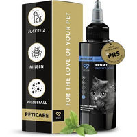 Produktbild von Peticare petCat Protect 3010 Bio Anti-Parasiten Spot-On für Katzen und Kitten gegen Milben und Flöhe - 100 ml