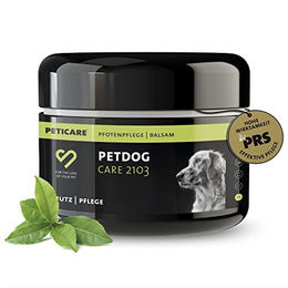 Peticare Pfoten-Balsam Salbe für Hunde zur Pflege von trockenen und verhärteten Pfoten 50 ml - 50 ml – Bild 1 von 6