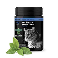 Produktbild von Peticare Probiotika und Präbiotika Pulver für Katzen zur Immunstärkung und Magen-Darm-Unterstützung 200g