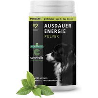 Produktbild von Peticare Pulver-Mix für Hunde zur Unterstützung von Gelenken, Haut, Fell, Magen-Darm