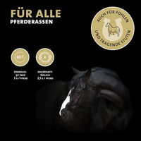 Produktbild von Peticare Relax-Mix Beruhigendes Ergänzungsfutter für Pferde Bio Pulver 200g - 200 g