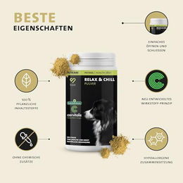 Peticare Relax-Mix Pulver für Hunde zur Beruhigung 100 g - 100 g – Bild 1 von 7