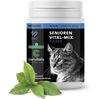 Produktbild von Peticare Senioren Aktiv & Vital Mix für Katzen zur Unterstützung von Gelenken und Immunsystem 200g