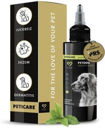 Peticare Spezial-Mittel für Hunde bei Dermatitis und Ekzemen 100 ml – Bild 1 von 5