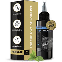 Produktbild von Peticare Spot-On Lotion gegen Ohrmilben für Katzen aller Altersstufen 50 ml