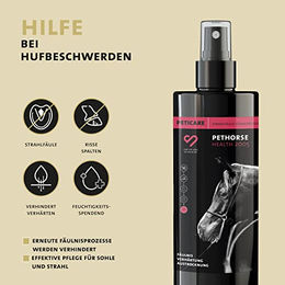 Peticare Strahlpflege Mittel für Pferde gegen Strahlfäule 250 ml - 250 ml – Bild 1 von 7